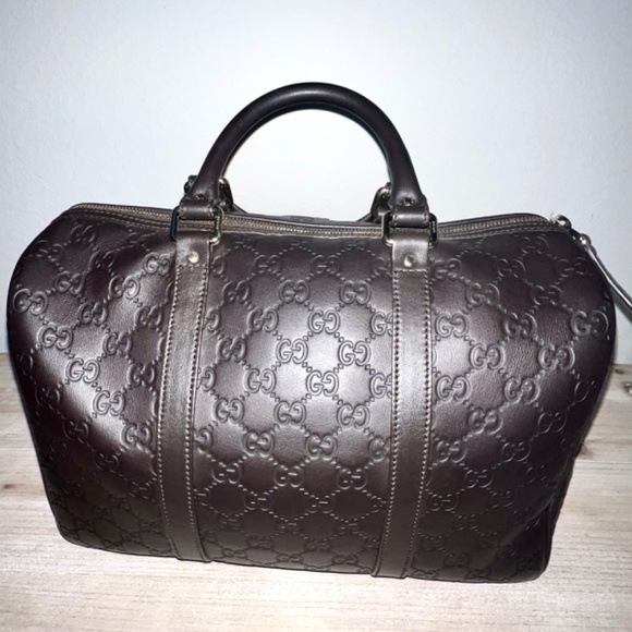 Gucci Boston Bag in Chocolate Brown - Picture 2 of 2